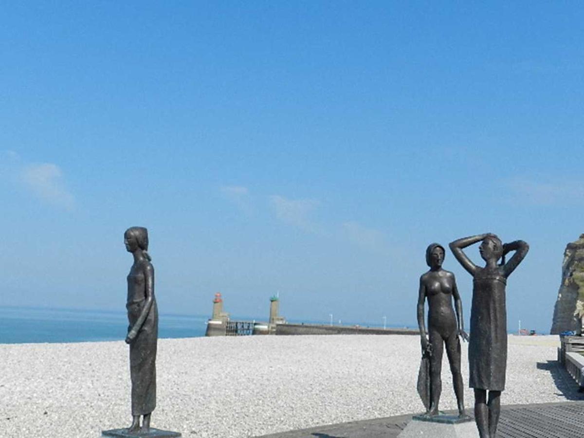 L'Horizon Vue Mer Et Falaises Fécamp Buitenkant foto